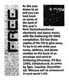 FREE - Christchurch Press, 13 December 2001