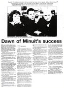 Dawn of Minuit's success - Nelson Mail, 12 September 2002
