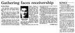 Gathering faces receivership - Nelson Mail, 17 May 2002
